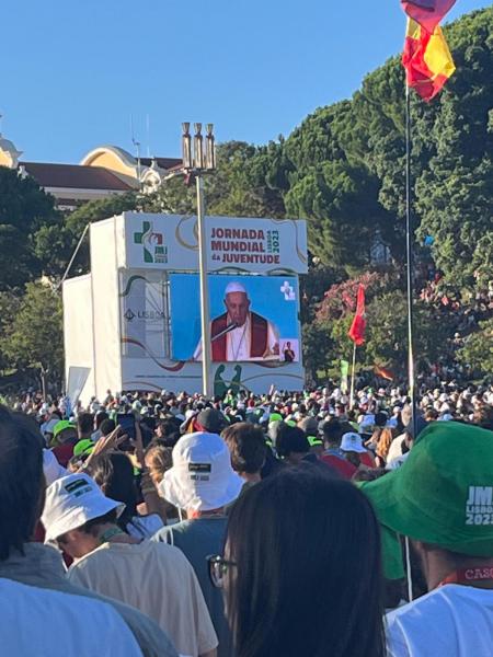 WJD 2023 - viering in Lissabon © Femke Forger