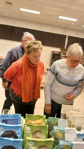 Kiezen uit de producten van de Wereldwinkel 