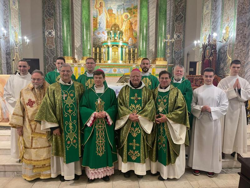 Eucharistieviering in de kathedraal van St Oleksandr © Bisschoppenconferentie en bisdom Antwerpen