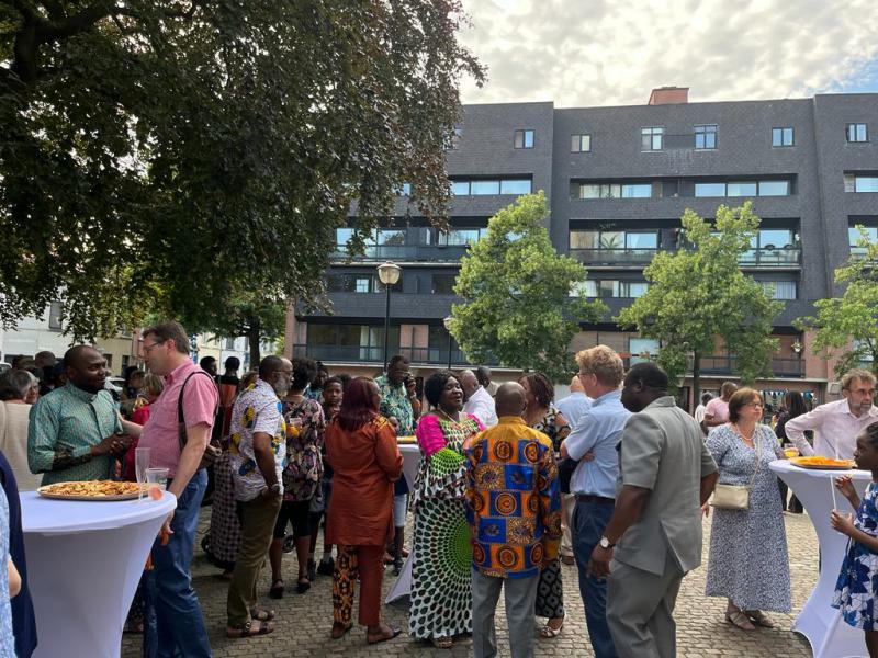 receptie onder de linde © Ilse Wouters