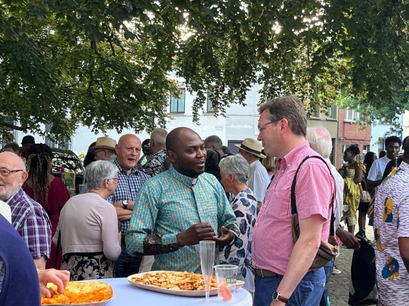 receptie onder de linde © Ilse Wouters