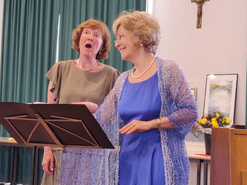 Brigitte (rechts) en Ria © Mia Verbanck