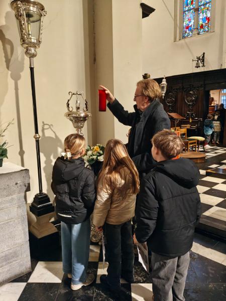 kerkentocht © parochie onze lieve Vrouw Lichtaart