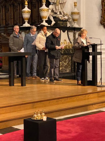 Witte Donderdagviering in de Abdijkerk Ninove - 02-04-2026 © Dina Van Liedekerke