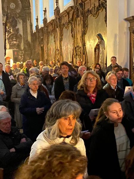 Witte Donderdagviering in de Abdijkerk Ninove - 02-04-2026 © Dina Van Liedekerke