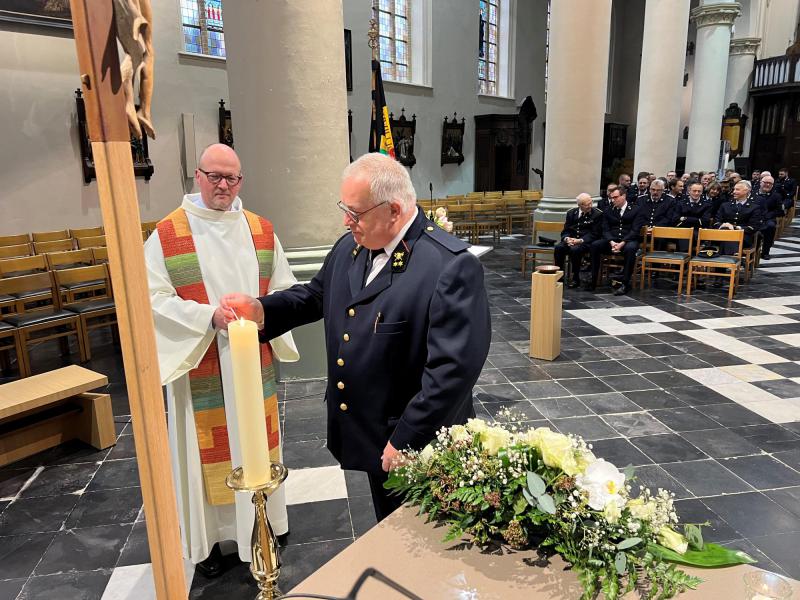 Wingens vrijwillig brandweerkorps viert H. Barbara 