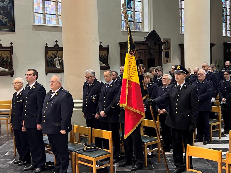 Wingens vrijwillig brandweerkorps viert H. Barbara 