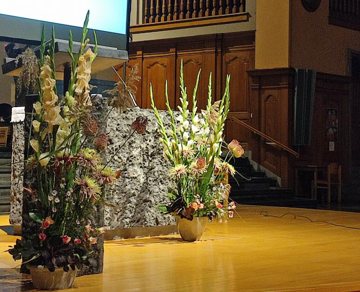 De vreugde van het evangelie delen: zeg het met bloemen en meer © Eveline De Smet
