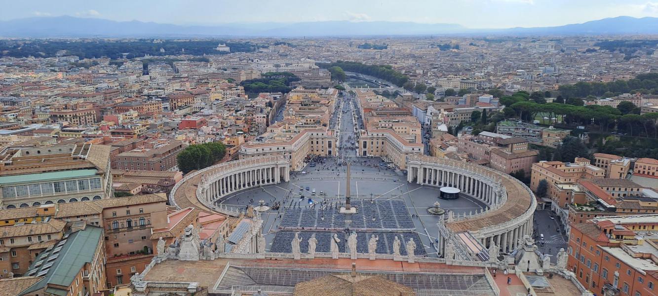 Zicht op Rome © Guido Vandeperre
