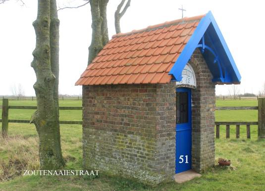 Mariakapel in de Zoutenaaiestraat te Veurne 