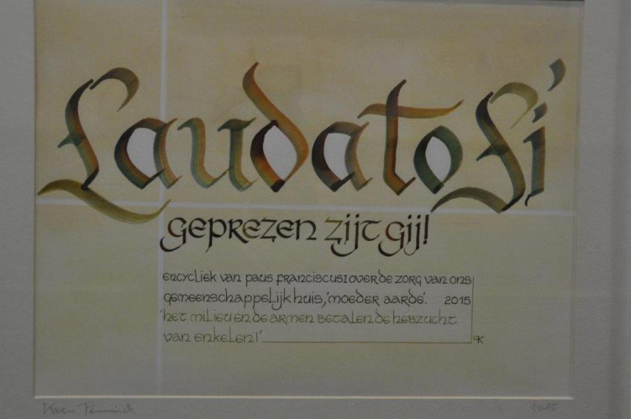 Kalligrafie van Koen Penninck