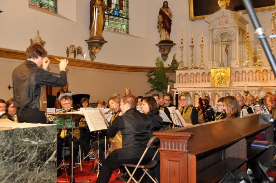 de harmonie in het koor 