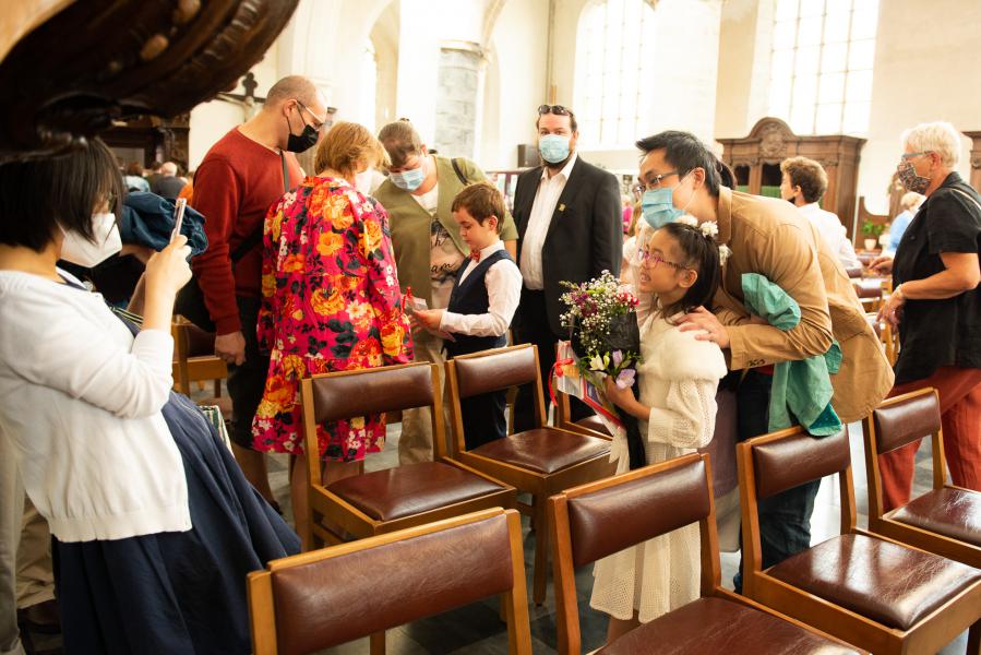 Eerste communie 2021 © Sarah Torbeyns