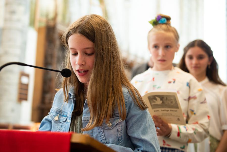 Vormselviering 2022 in de Sint-Geertruikerk te Leuven © Sarah Torbeyns