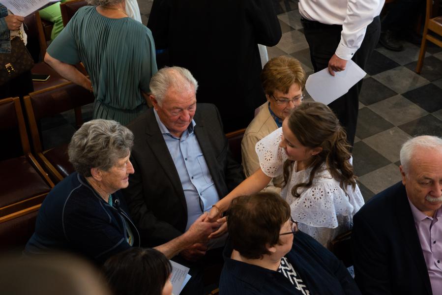 Vormselviering 2022 in de Sint-Geertruikerk te Leuven © Sarah Torbeyns