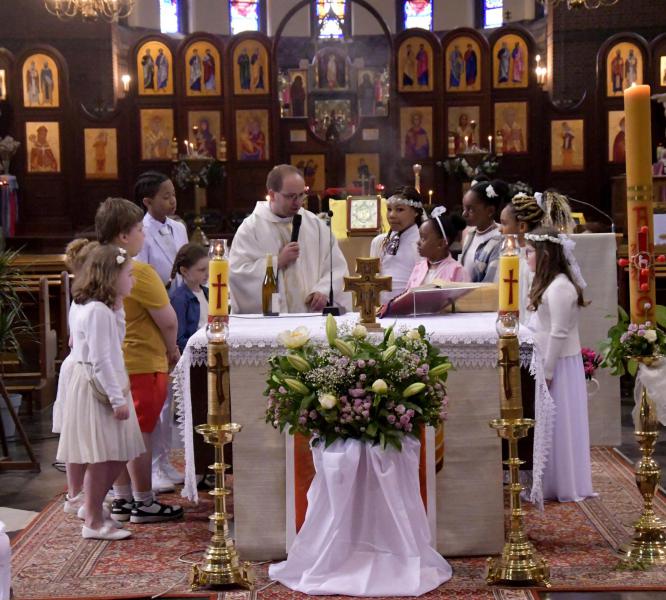 Eerste communie Heilig Hartkerk Antwerpen-Noord © Aneta Ligeza