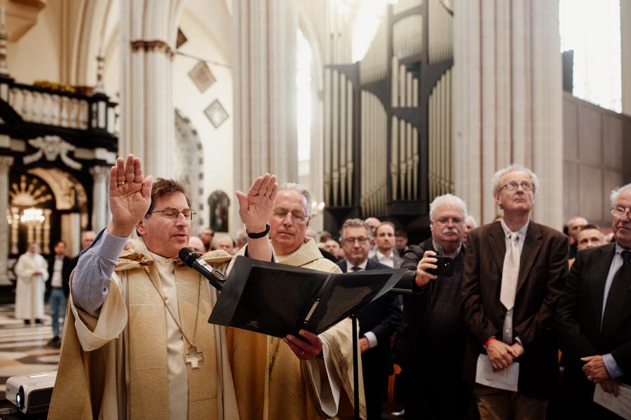Zegening van het orgel © Teja De Prins