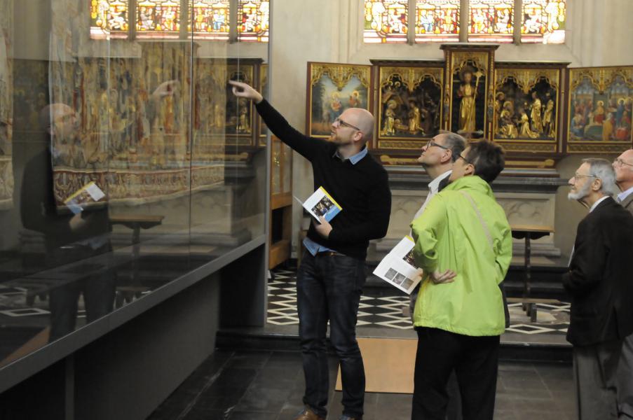 Bezoek aan de Sint-Katharinakerk in Hoogstraten (bron: Paul Hermans)