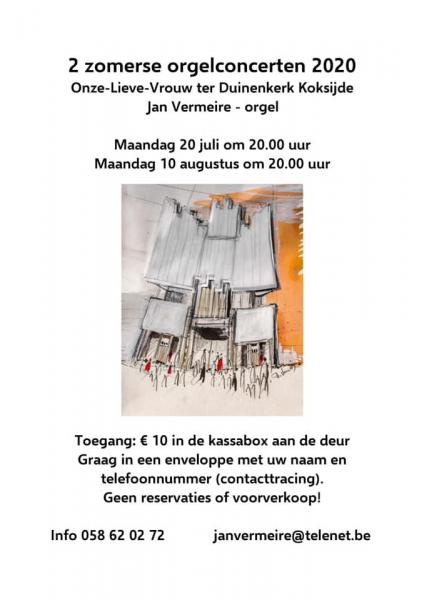 Orgelconcert 10 augustus 