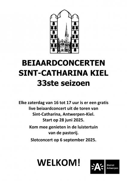 Beiaardconcerten Kiel Sint-Catharina 