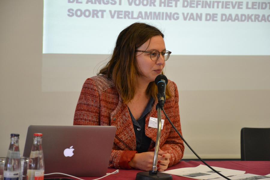 Anaïs Fayt, directeur van IJD - Jeugdpastoraal Vlaanderen © Jeroen Moens