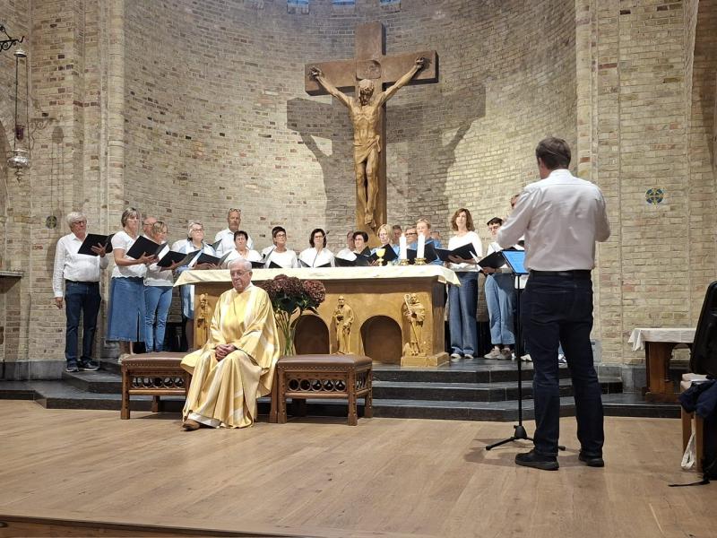 Priester Albert Devloo - 50-jaar priester © A.V.
