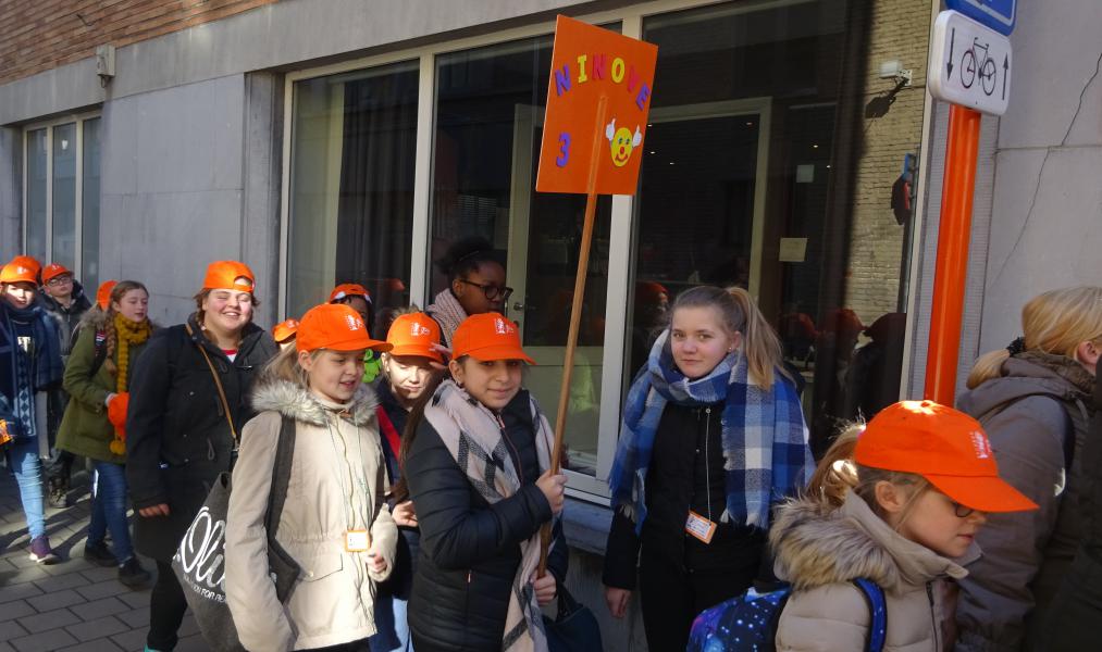 Vormelingen uit Ninove © Dina Van Liedekerke