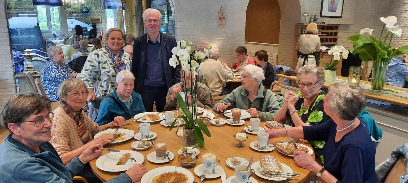 bedevaart is ook gezellig tafelen 