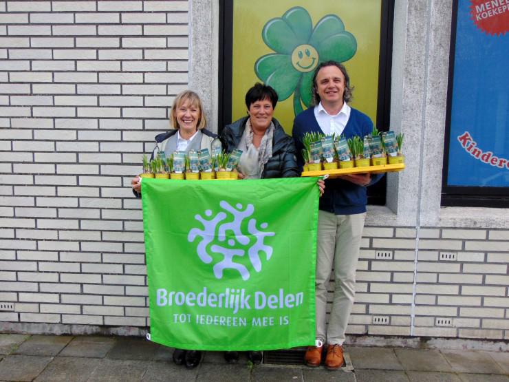Narcissenverkoop Knesselare © Jef De Bodt