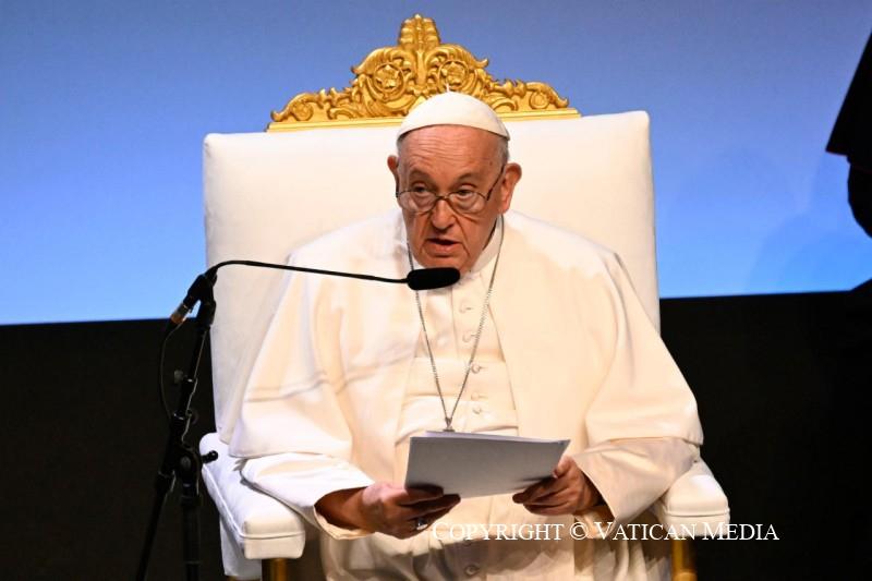 'Migratie is geen noodsituatie, maar een feit ' © Vatican Media