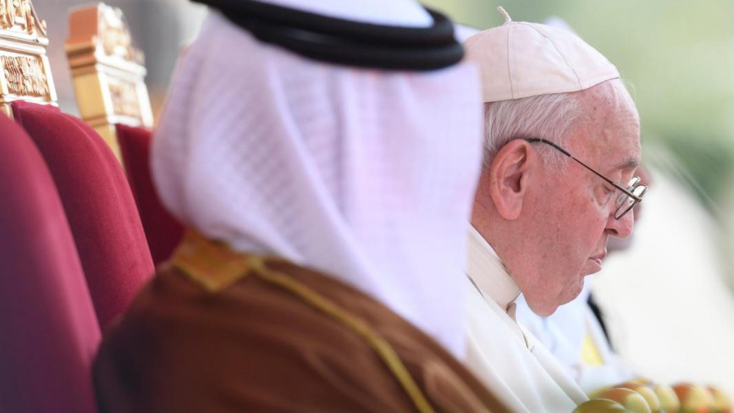 Paus Franciscus in Bahrein © Vatican Media