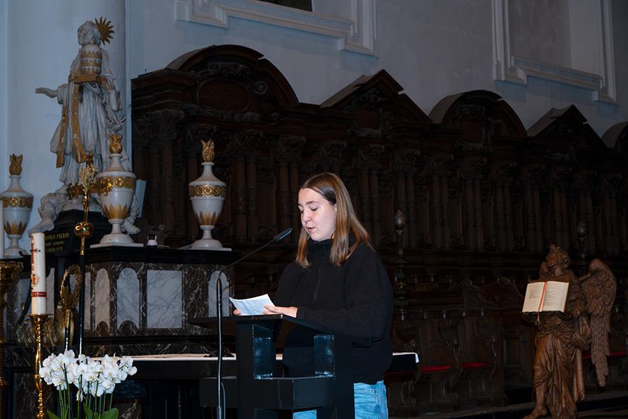 Lancering gedichtenboekje "Ankers van hoop" - Sint-Corneliusparochie Ninove - 23 oktober 2025 © Guido De Troeyer