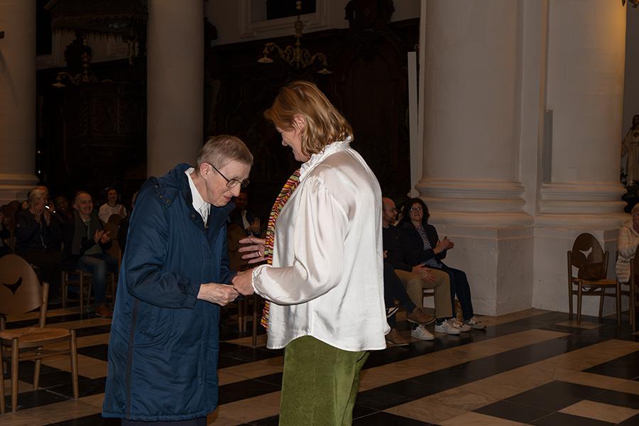 Lancering gedichtenboekje "Ankers van hoop" - Sint-Corneliusparochie Ninove - 23 oktober 2025 © Guido De Troeyer