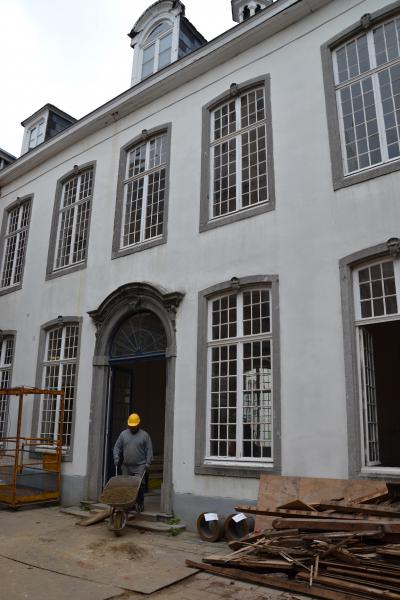 Het voormalige klooster in het Huis Cadix in de Mechelse binnenstad wordt een zorghuis © Jeroen Moens