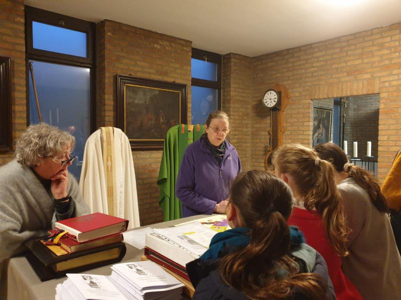 Mooi liturgisch vaatwerk wordt veilig bewaard. © Kleopas