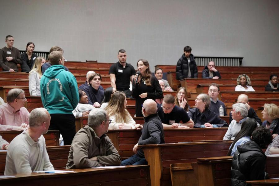 Samen op weg met onze doopleerlingen en kandidaten voor het volwassenvormsel. 