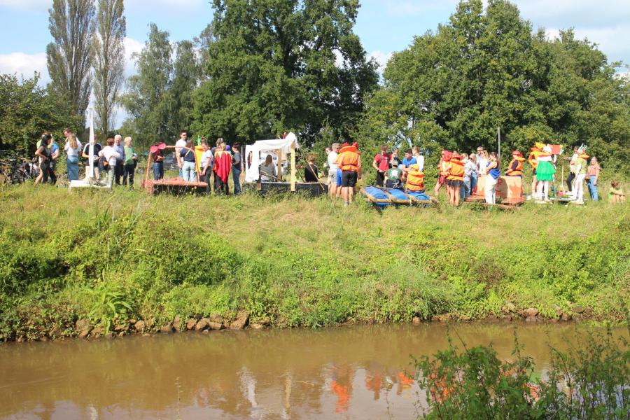 Vertrek van de vlottentocht © RvH