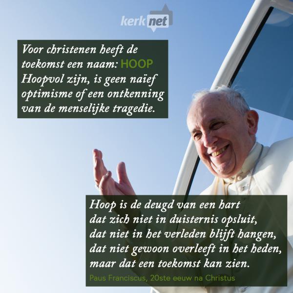 Paus Franciscus. TED Talk.  © Foto Persdienst Pausbezoek Mexico