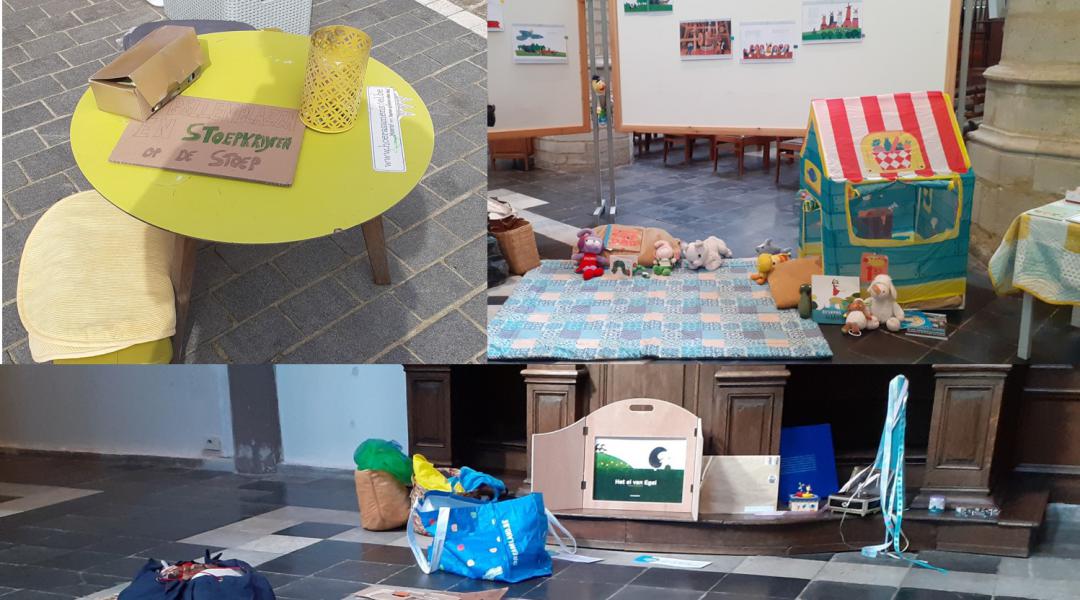 Buiten en in de kerk: overal was er iets te ontdekken en te doen © rb