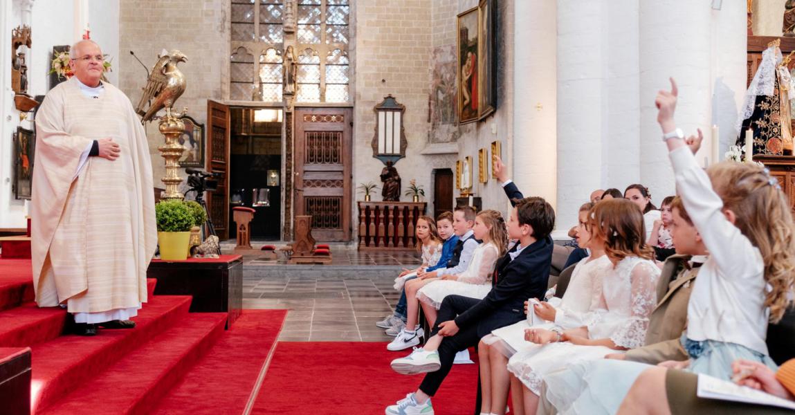 Eerste communievieringen in onze pastorale zone 