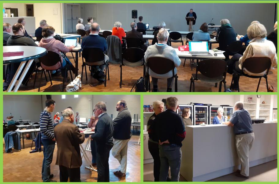 Een dertigtal deelnemers vonden weer volop inspiratie tijdens de 8ste Ecokerkraad  © rb