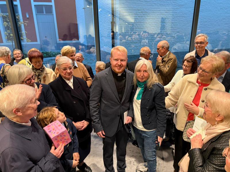 Diakenwijding Hylco Meirlaen - zondag 27 oktober 2024 in de Sint-Baafskathedraal te Gent © Alexander Vandaele