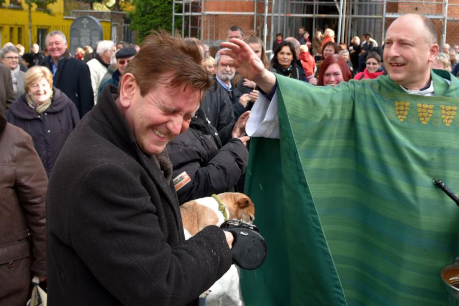 Sint-Hubertusviering met dierenzegening © Dieter Nijs