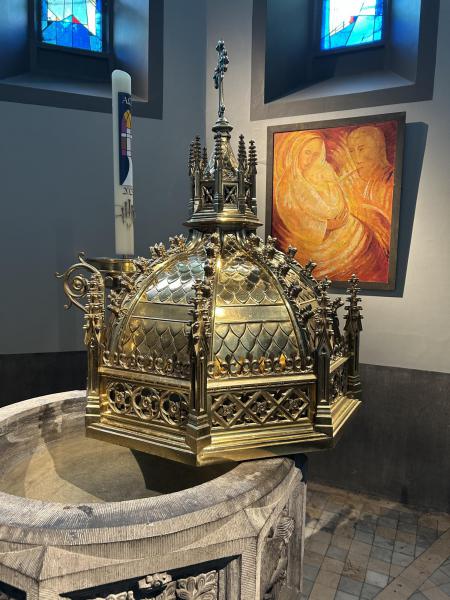 Doopvont basiliek © bedevaarten