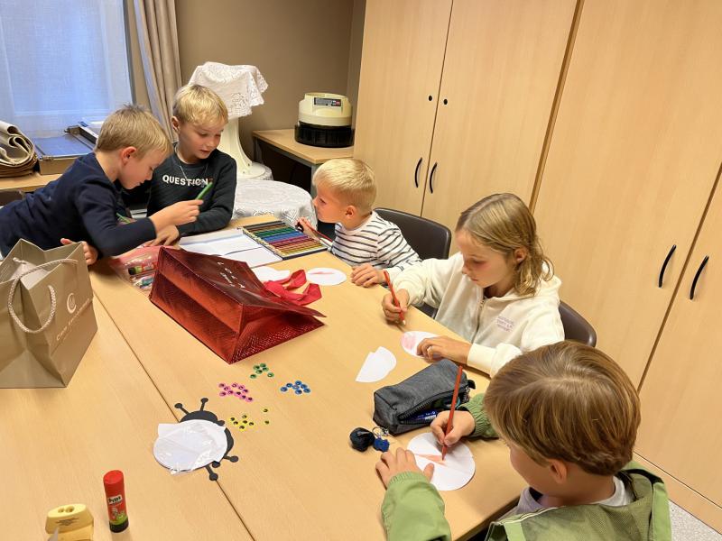 Op weg naar de eerste communie 