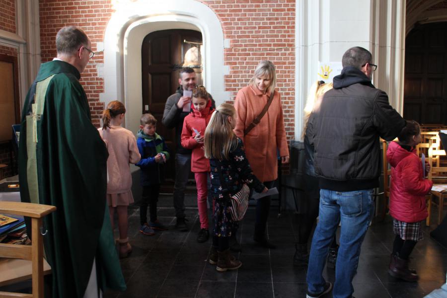 Naamopgave van de Eerste Communicanten © RvH