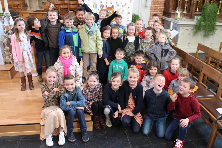 Naamopgave van de Eerste Communicanten © RvH
