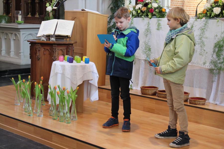 Naamopgave van de Eerste Communicanten © RvH