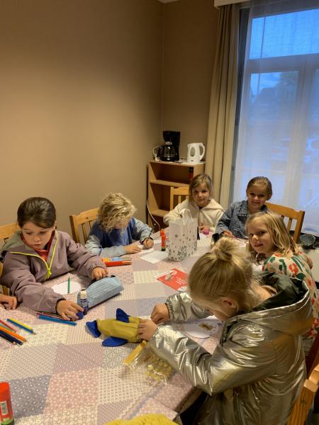 Op weg naar de eerste communie 