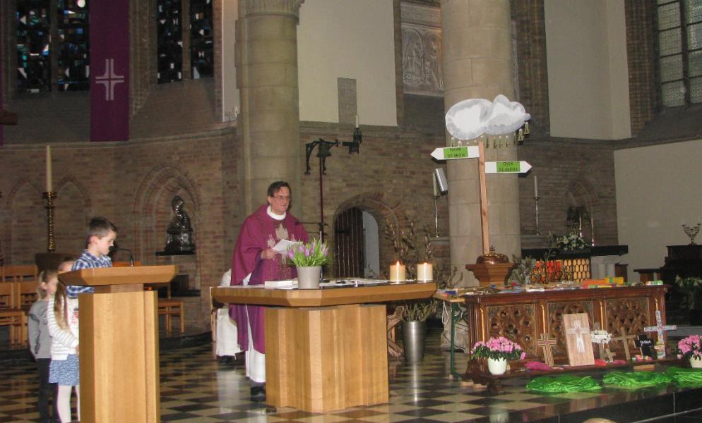Instapviering in de kerk van Diksmuide 2017 